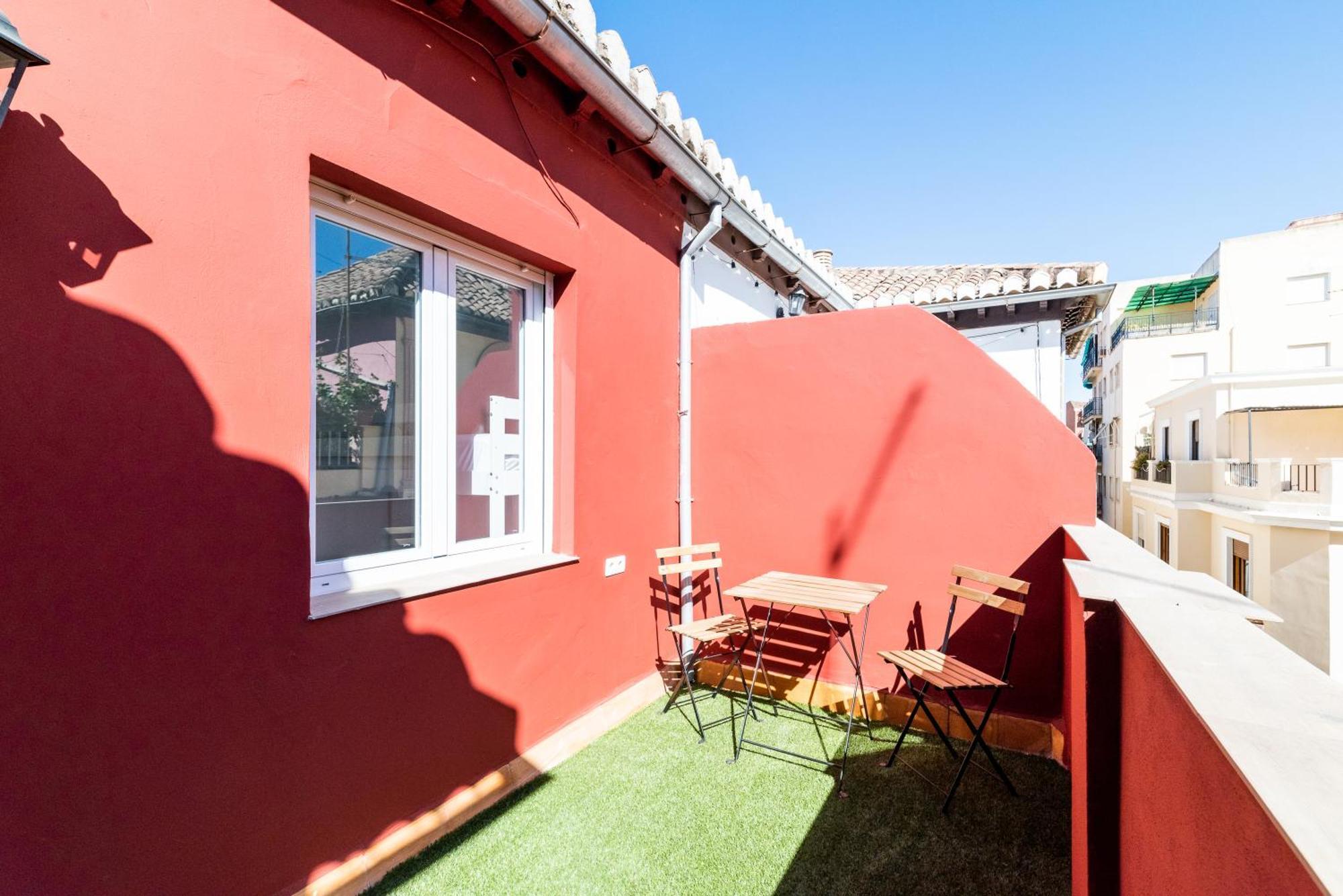 Wekey Homes San Miguel Con Patio, Centro Ciudad グラナダ エクステリア 写真